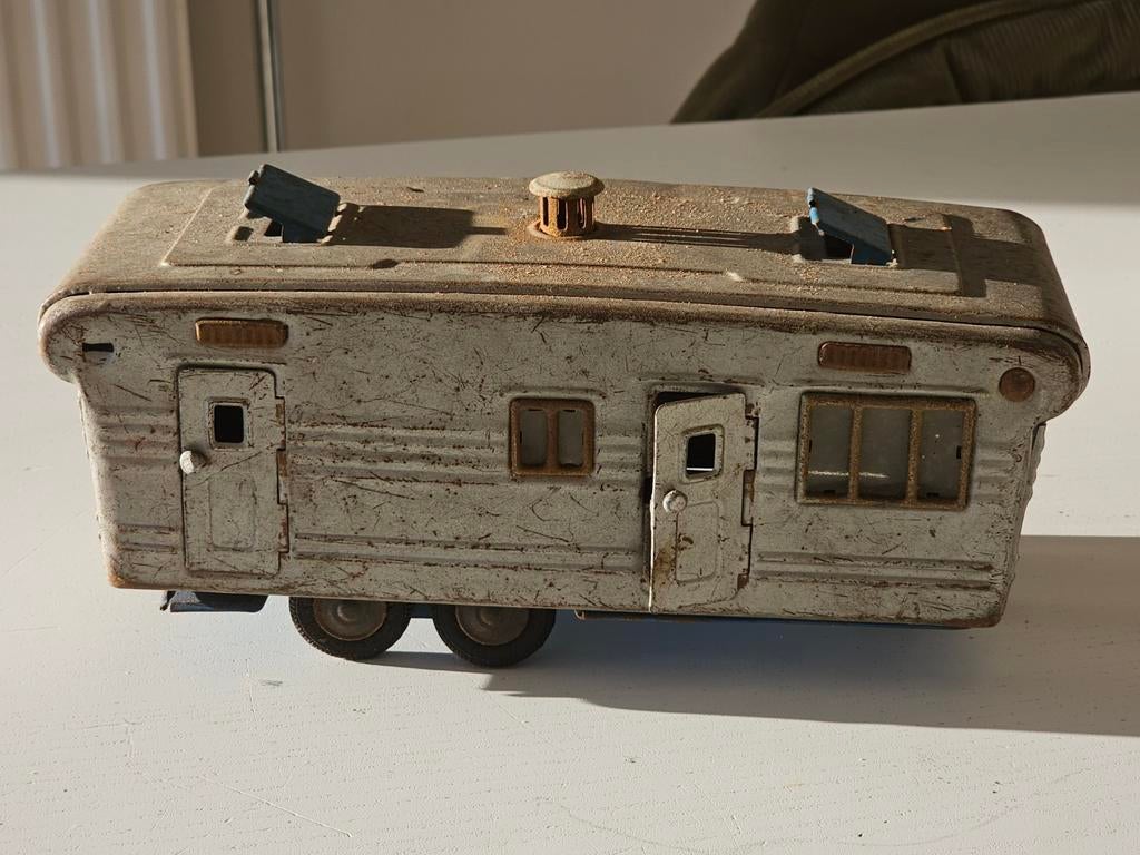 Blikken caravan jaren 50, Ophalen of Verzenden