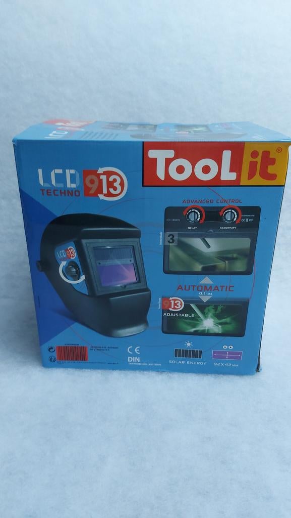 Toolit lasmasker LCD Tecno 9-13, Enlèvement ou Envoi, Tig