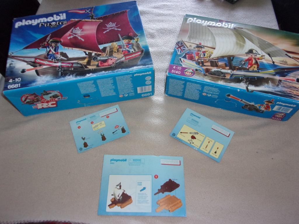 Groot lot PLAYMOBIL (THEMA PIRATEN) 7 sets, Kinderen en Baby's, Speelgoed | Playmobil, Zo goed als nieuw, Ophalen of Verzenden