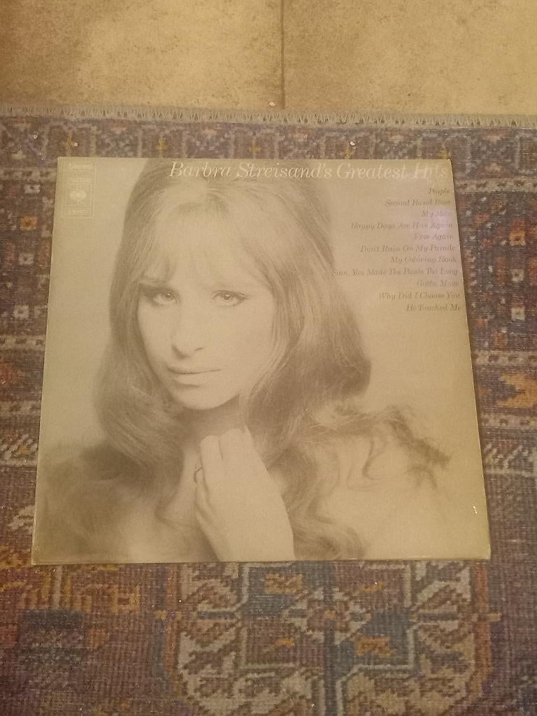 Lp van Barbra Streisand, Ophalen of Verzenden, Gebruikt, Overige formaten