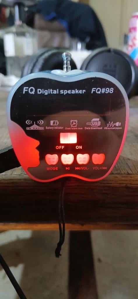 Fq digitale speaker FQ#98, Ophalen of Verzenden, Zo goed als nieuw, Digitaal