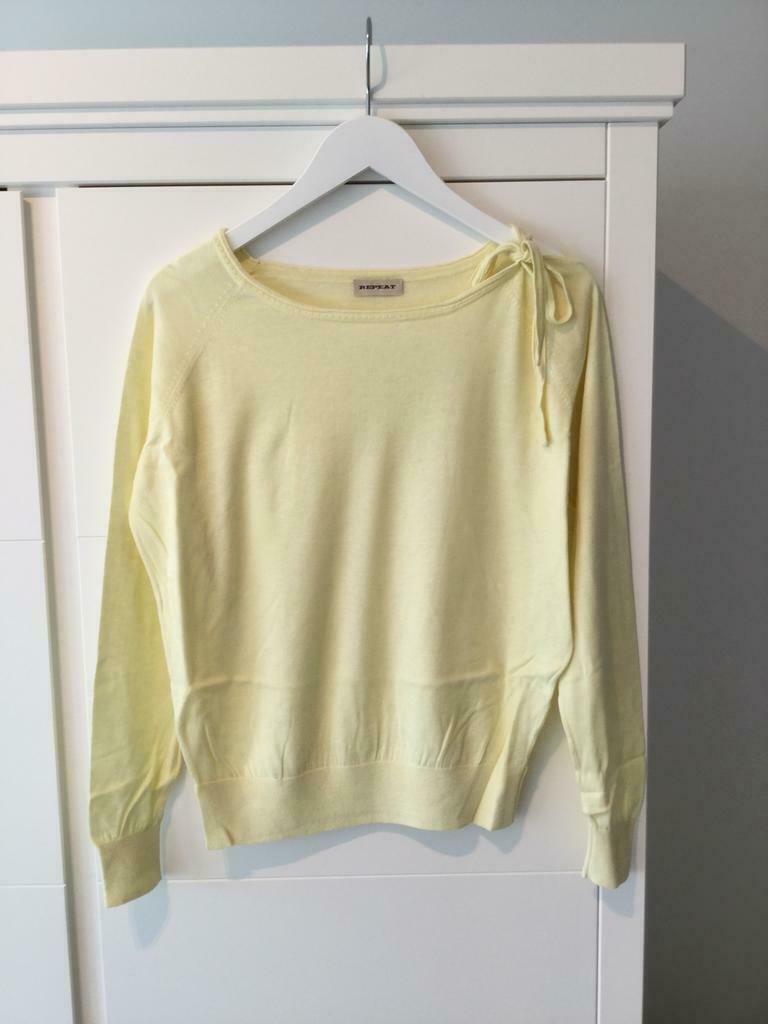 Repeat,leuke trui in pastel geel, mt36, perfecte staat, Kleding | Dames, Ophalen, Zo goed als nieuw, Geel