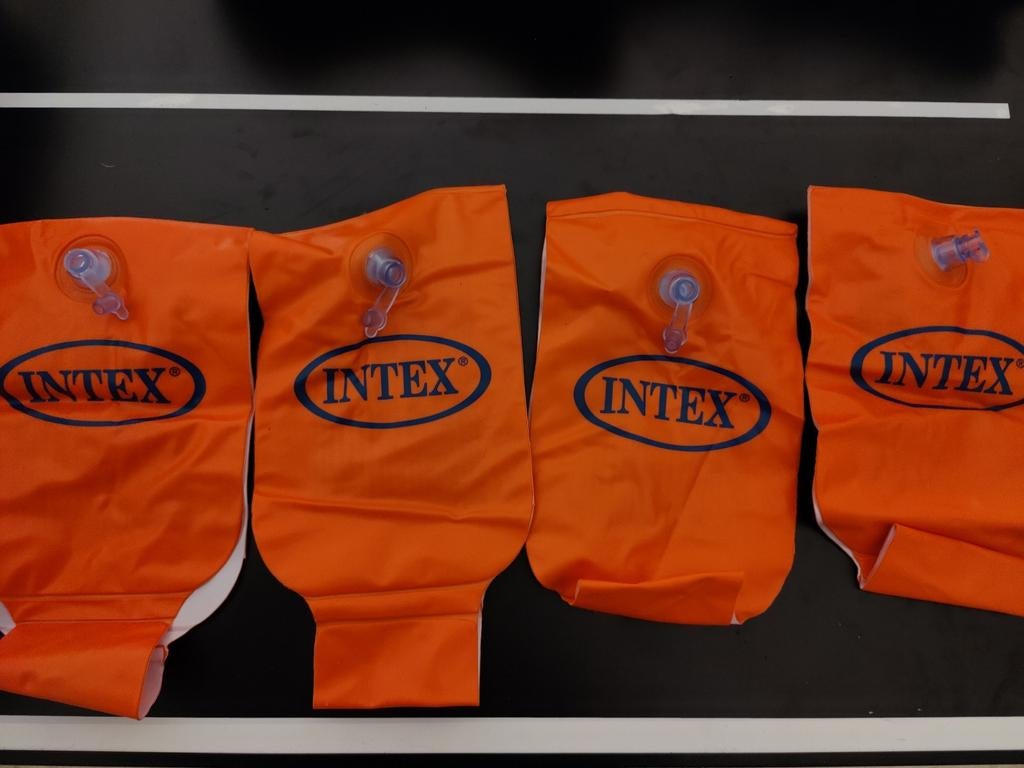 2 paar zwembandjes intex, Enlèvement ou Envoi, Comme neuf, Garçon ou Fille