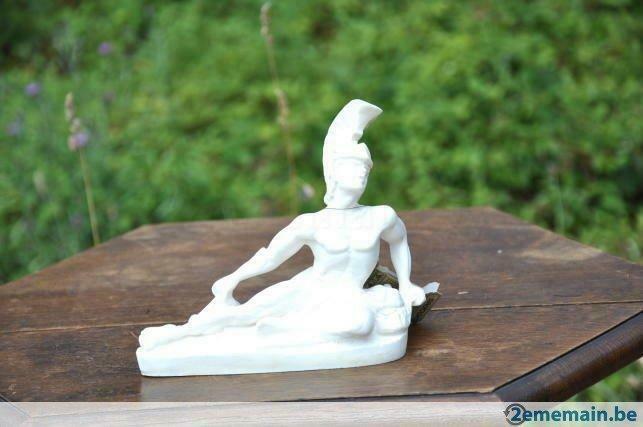 statuette gladiateur enalbatre oxyle, Antiquités & Art, Art | Sculptures & Bois