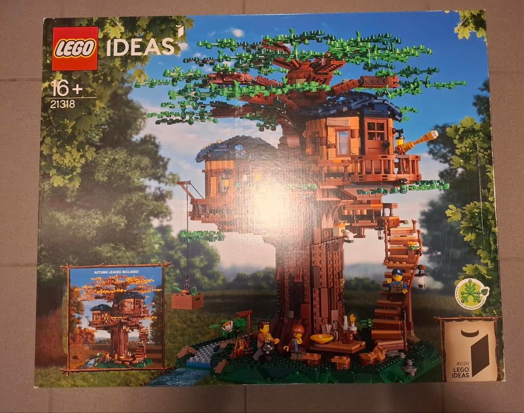 Lego boomhut, Enlèvement ou Envoi