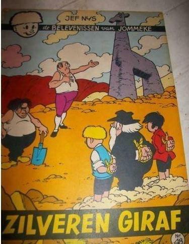 strip strips jommeke 48-55 eerste druk, Ophalen of Verzenden, Gelezen