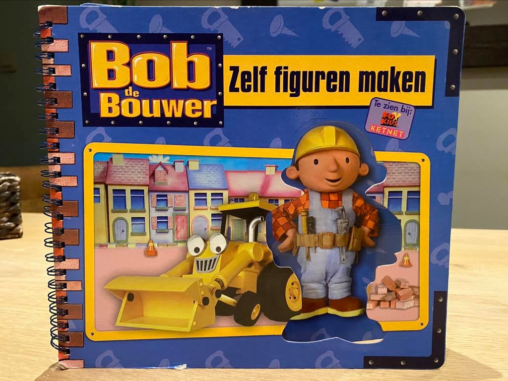 Boek Bob de Bouwer zelf figuren maken, Boeken, Ophalen of Verzenden, Gelezen