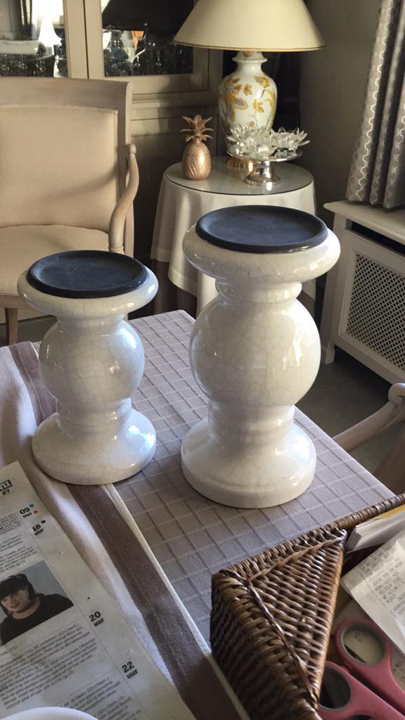 2 zuilen in steen, Ophalen of Verzenden, Zo goed als nieuw