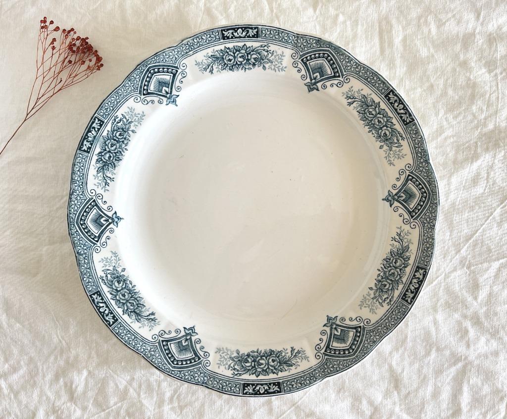 Grande assiette ronde Onnaing Printemps, Enlèvement ou Envoi