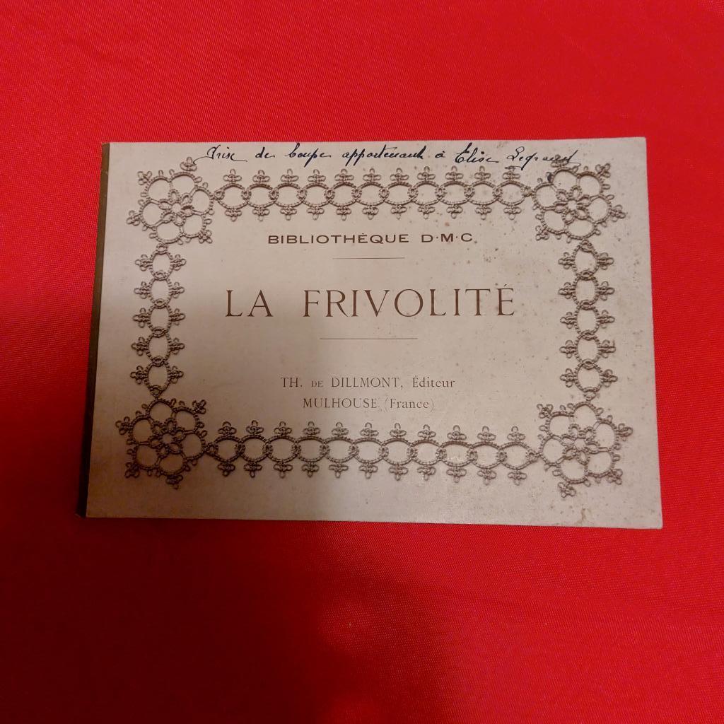 manuel de broderie "La Frivolité", Hobby & Loisirs créatifs, Broderie & Machines à broder, Enlèvement, Utilisé, Broderies à la main