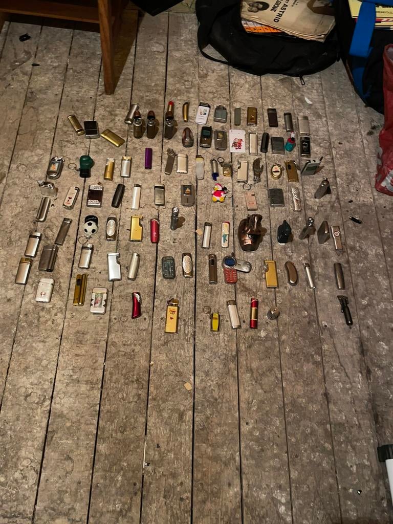 Lots anciens briquet de collection, Ophalen