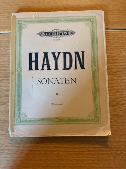 Joseph Haydn – Sonaten für Klavier zu zwei Händen, Band II, Gebruikt, Klassiek, Ophalen of Verzenden, Artiest of Componist