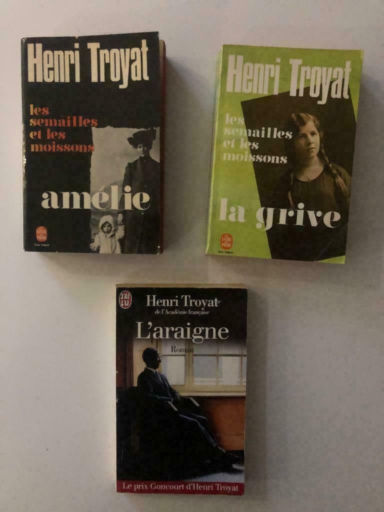 4 livres Henri Troyat, Ophalen of Verzenden, Zo goed als nieuw, Henri Troyat