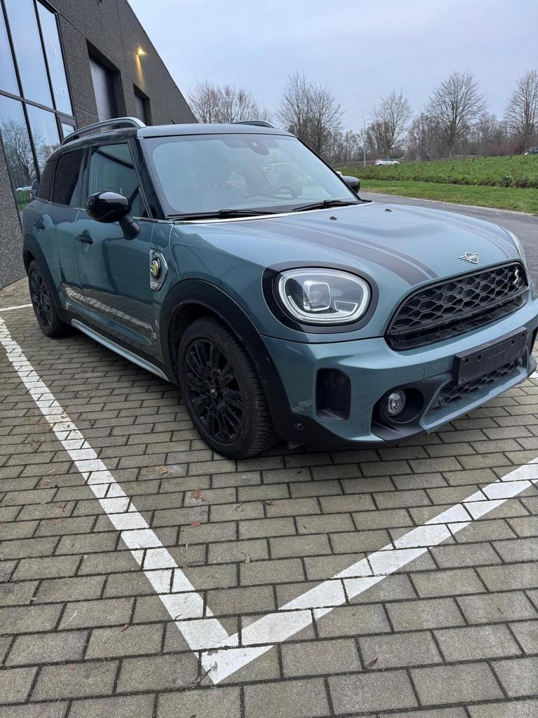 Mini countryman SE, Auto's, Automaat, Leder en Stof, Bedrijf, 5 zetels