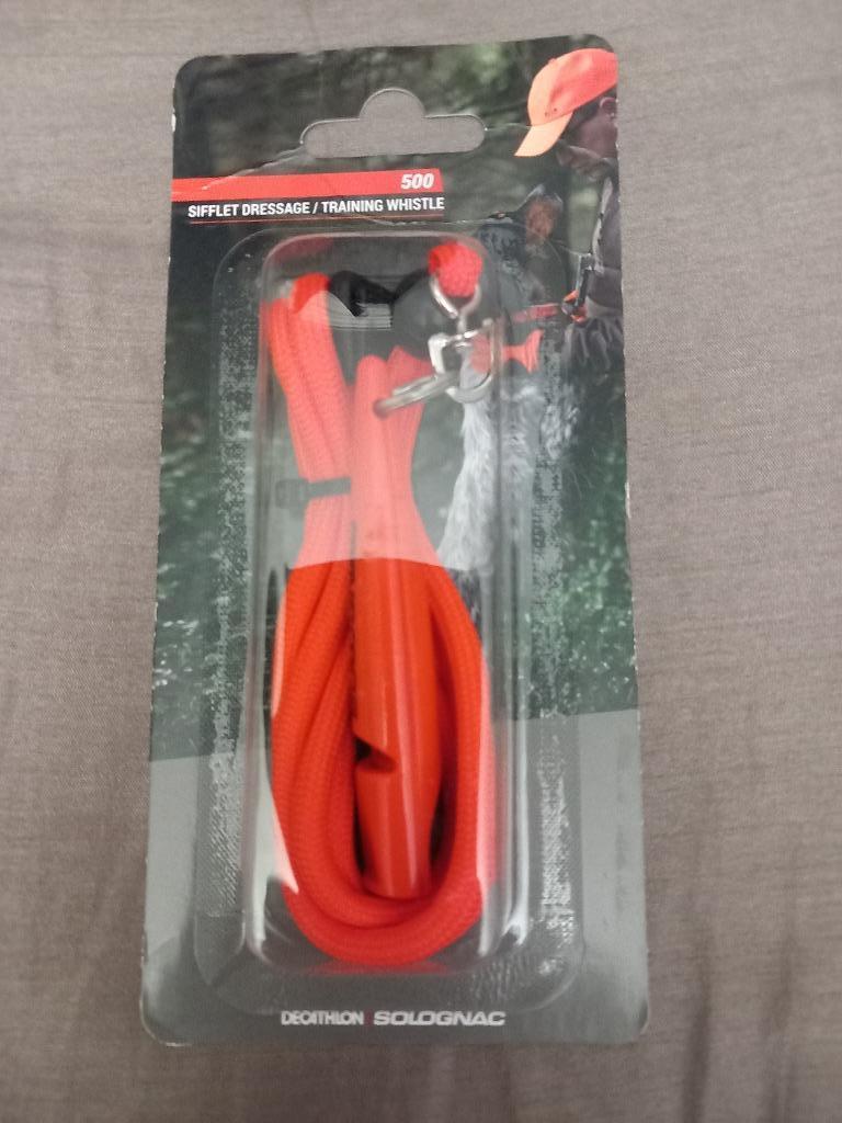 SIFFLET DRESSAGE POUR CHIEN ORANGE 500, Animaux & Accessoires, Accessoires pour chiens, Neuf, Enlèvement