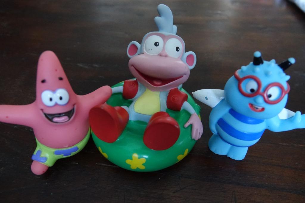 3 badspeeltjes Dora en Maya de bij, Ophalen of Verzenden, Gebruikt