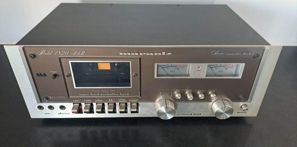 marantz Model 1820 MkII cassette deck, Ophalen of Verzenden, Enkel, Marantz, Tiptoetsen