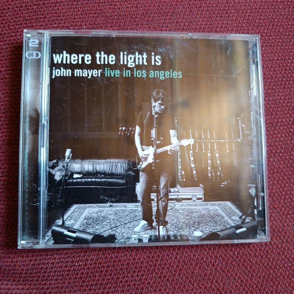 2 cd where the light is John Mayer, Ophalen of Verzenden, Zo goed als nieuw