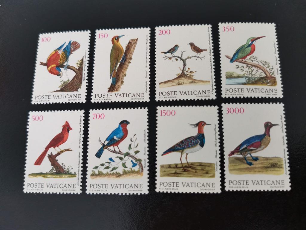 Cité du Vatican 1989 - oiseaux **, Enlèvement ou Envoi, Affranchi