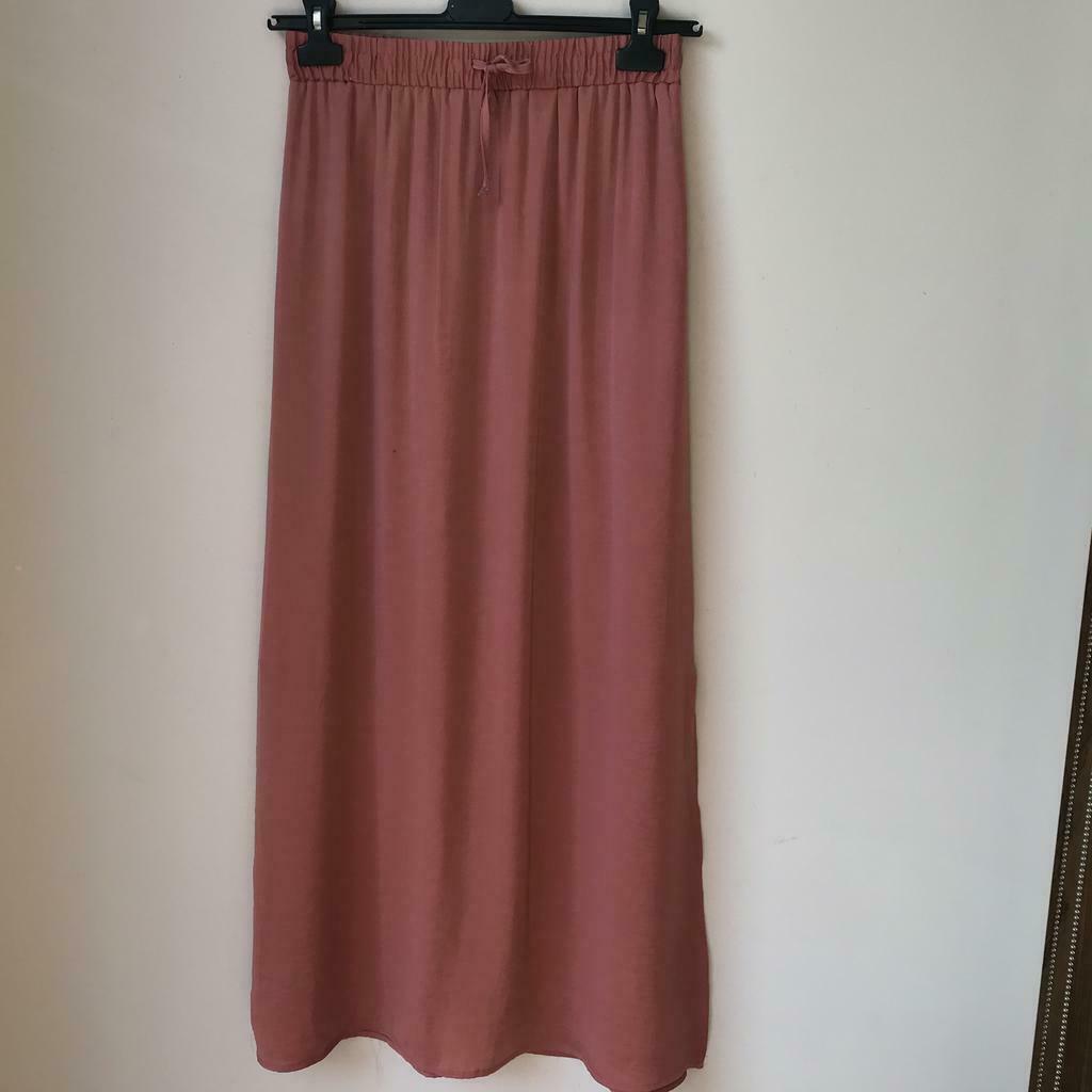 Vila, zalmroze lange rok met strop maat M, Vila, Enlèvement ou Envoi, Comme neuf, Taille 38/40 (M)