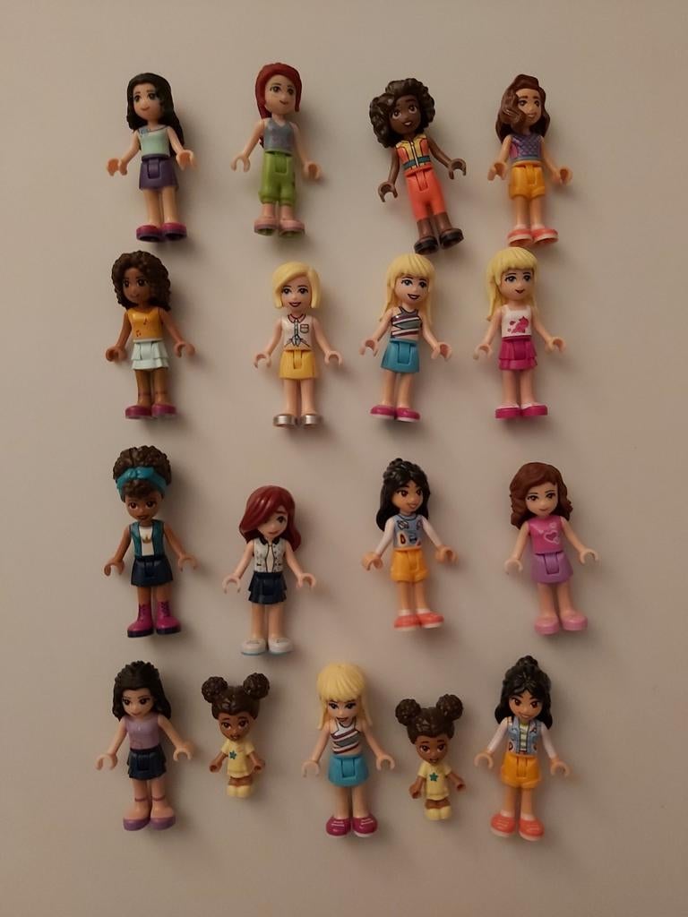 Lot - Originele Lego Friends - 17 popjes, Ophalen of Verzenden, Nieuw