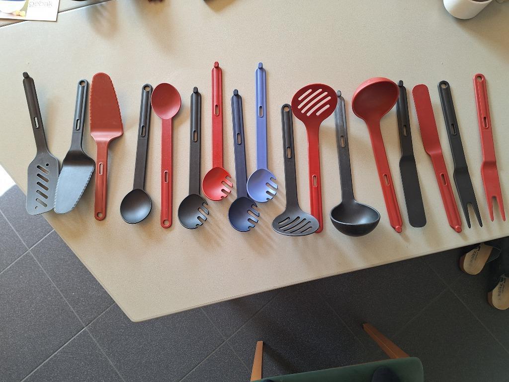 Tupperware keukenhulpjes: diverse modellen / kleuren per ST, Ophalen of Verzenden, Gebruikt