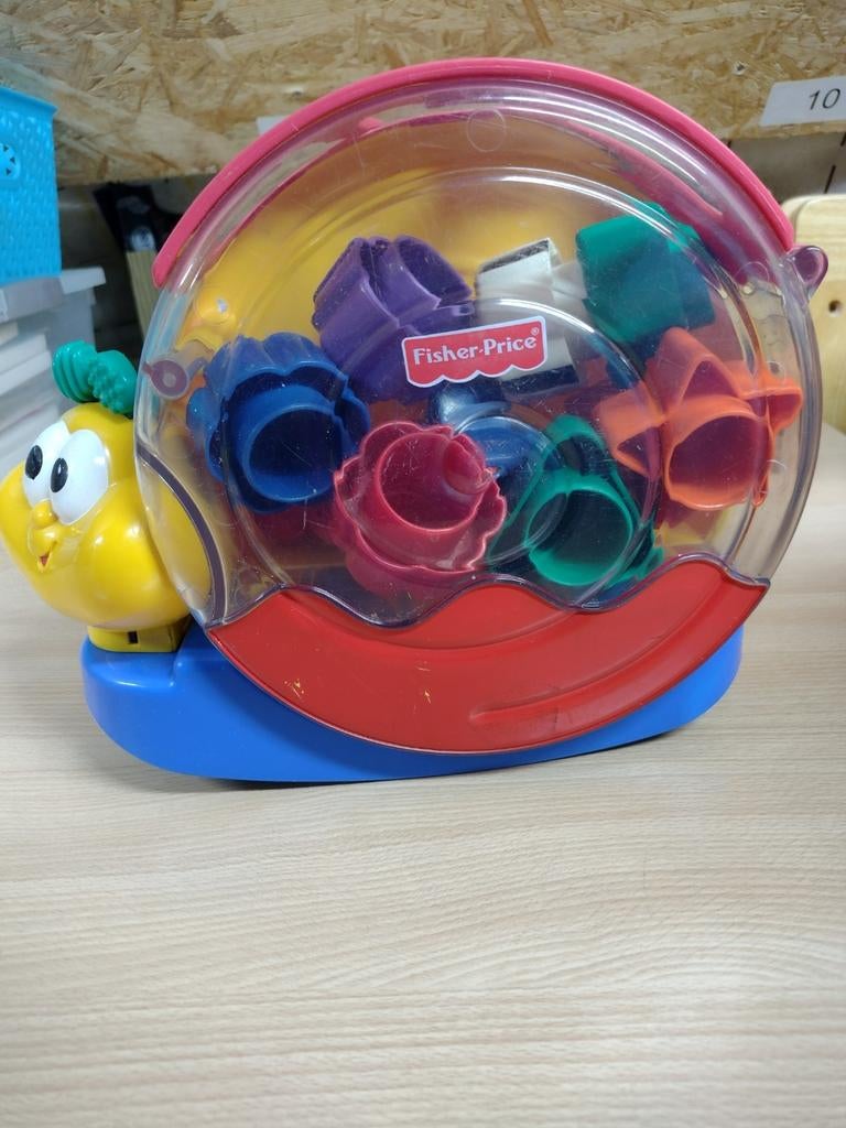 Fisher Price slak vormenstoof, Ophalen of Verzenden, Gebruikt