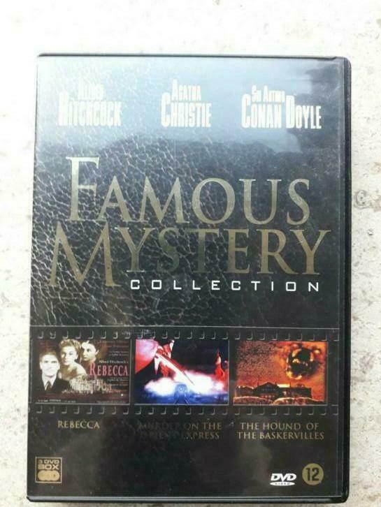 3 dvd box Famous Mystery Collection, Ophalen of Verzenden, Gebruikt, Detective en Krimi, Boxset