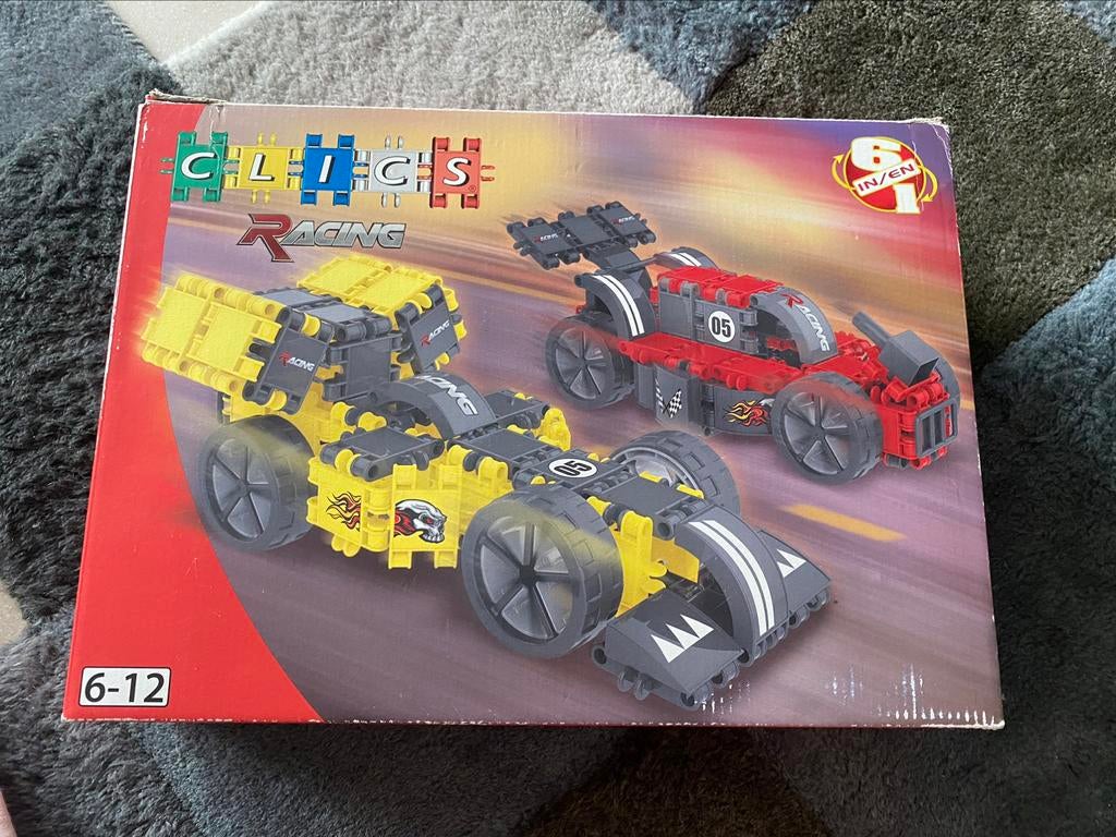 Clics : Racing grote set van Clictoys, Ophalen of Verzenden, Zo goed als nieuw