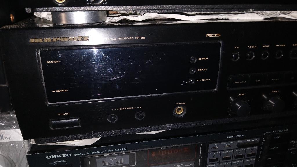 Marantz SR 38 versterker, Ophalen of Verzenden, Gebruikt, Overige merken