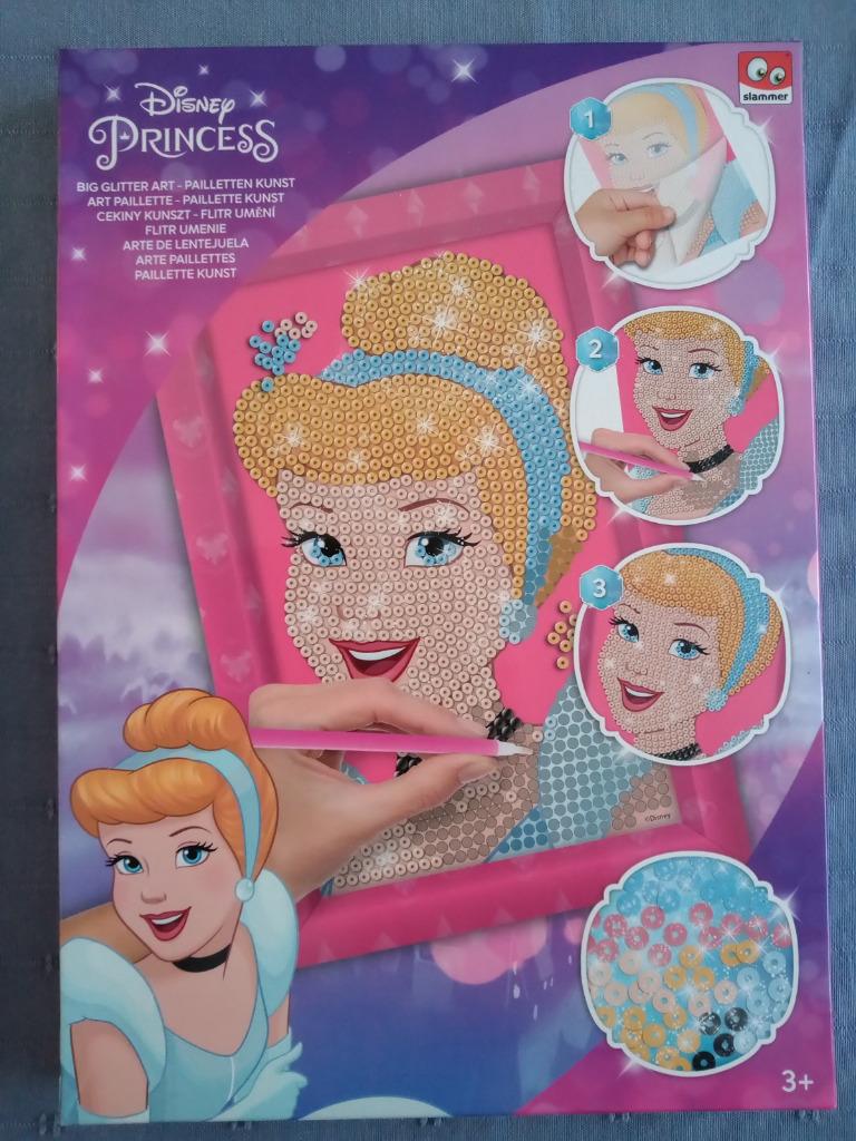Pailletten kunst Disney Prinsessen + Frozen, Hobby en Vrije tijd, Ophalen of Verzenden, Nieuw