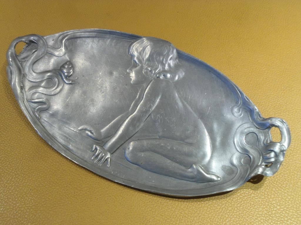 Art Nouveau schaaltje., Enlèvement
