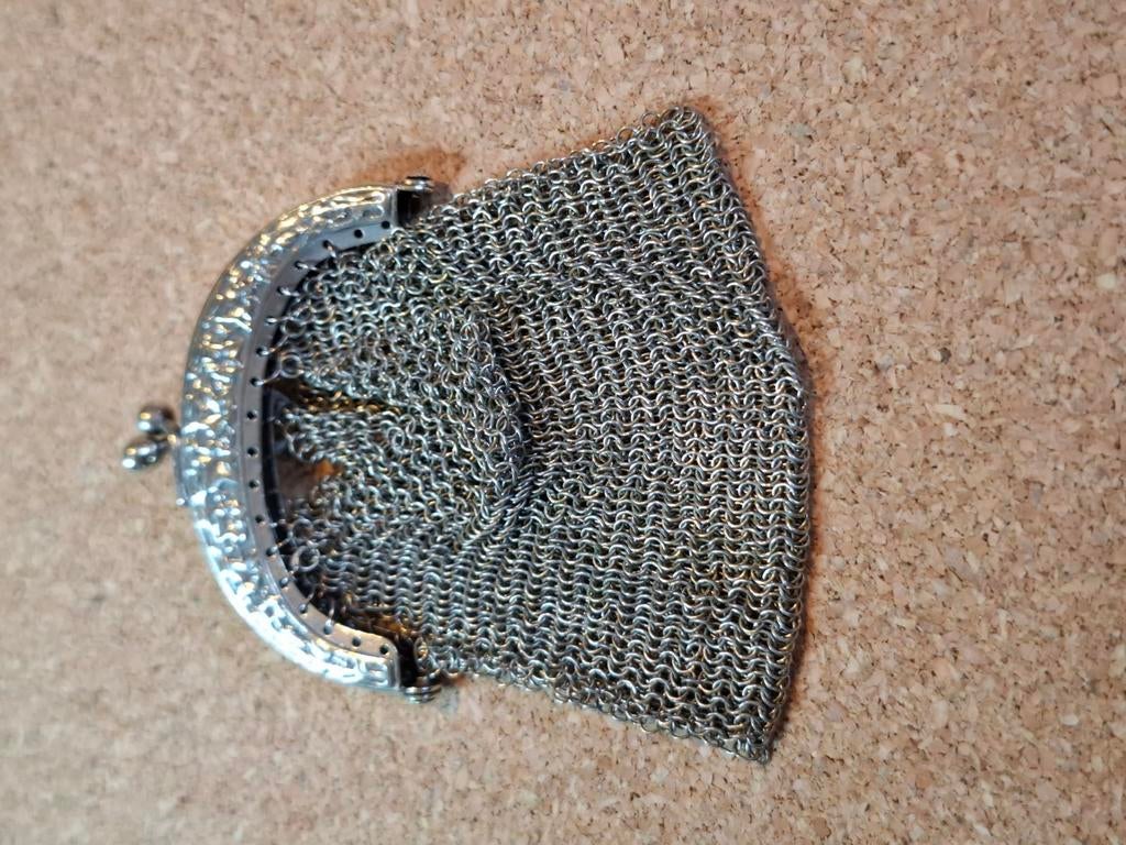 Pochette argentée 55 mm, Enlèvement ou Envoi