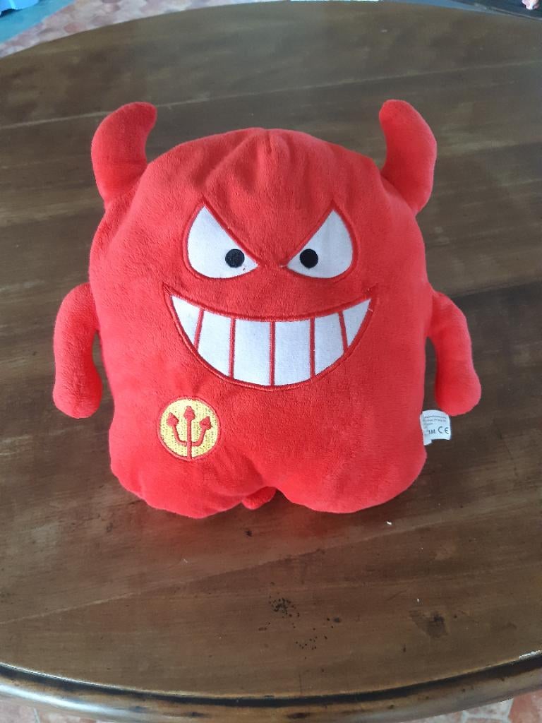 Peluche Red devils belgium, Collections, Enlèvement, Comme neuf, Autres types