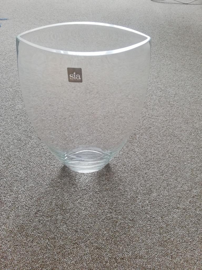 Vase SIA, Enlèvement, Comme neuf, Verre