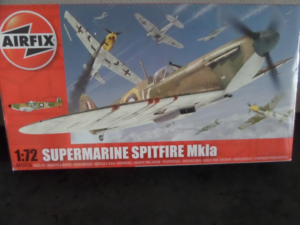 Modelbouw Kit Supermarine Spitfire Mk Ia, Autres marques, Enlèvement ou Envoi, Comme neuf, 1:72 à 1:144