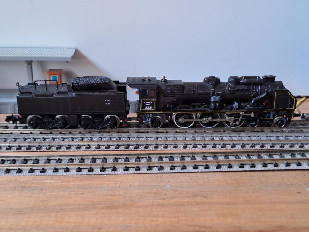 Locomotive à vapeur Atlas Rivarossi échelle N SNCF La Chapel, Hobby & Loisirs créatifs, Trains miniatures | HO, Locomotive, Fleischmann