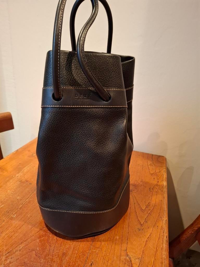 deux de Delvaux zwart, Enlèvement ou Envoi, Comme neuf, Noir