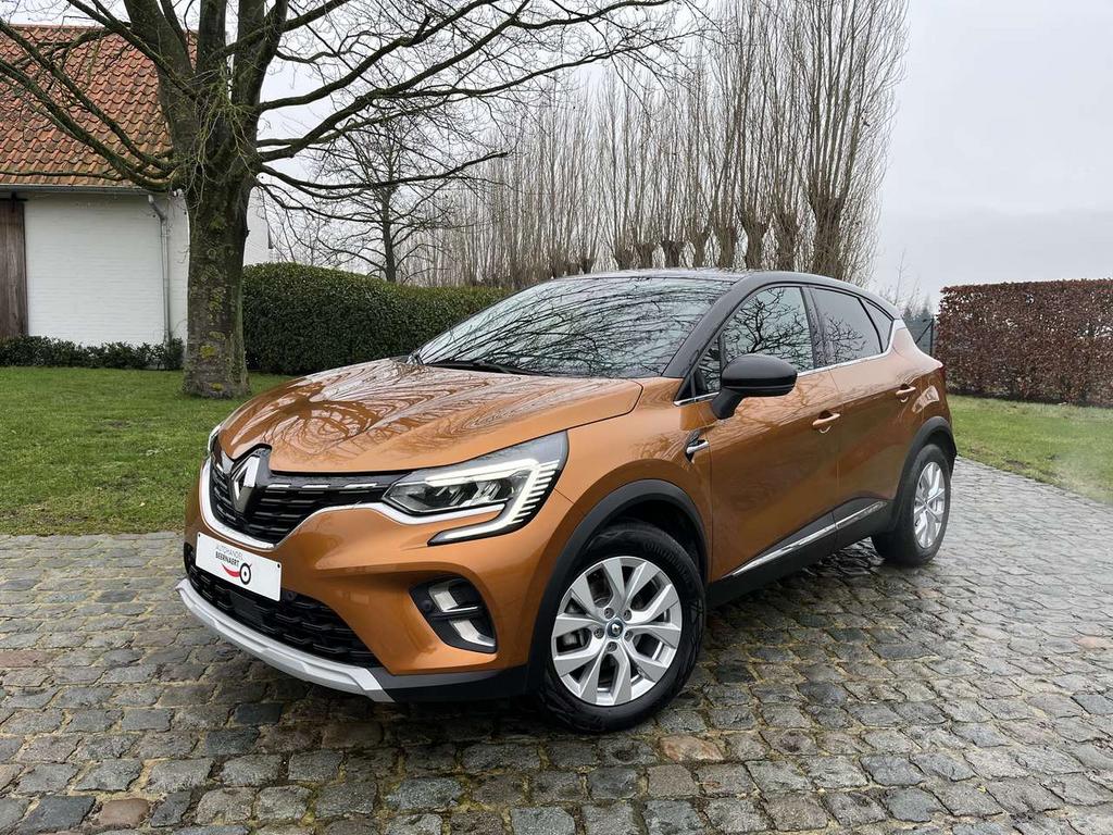 Renault Captur 1.6 e tech plug in hybride intens/1eig/72320, Auto's, Renault, Electronic Stability Program (ESP), Zwart, 0 kg