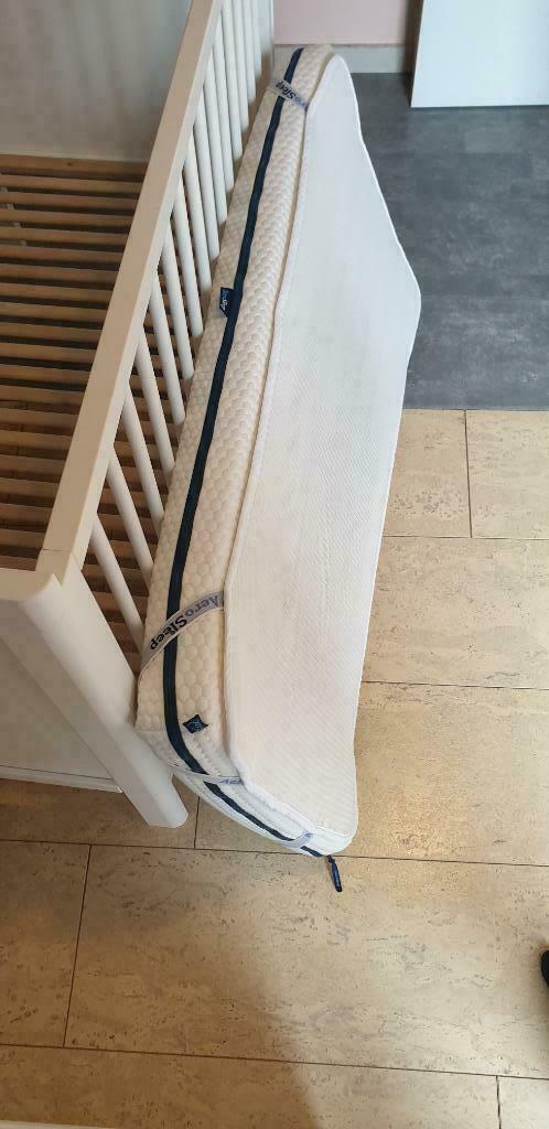 Kinder matras Aerosleep 60x120, Kinderen en Baby's, Kinderkamer | Beddengoed, Ophalen, Gebruikt, Jongetje of Meisje, Wit