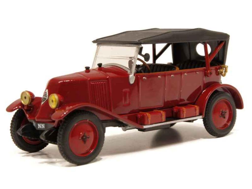 1:43 UH Universal Hobbies 5054 Renault Typ NN 1927 torpedo, Ophalen of Verzenden, Zo goed als nieuw, Auto, Universal Hobbies