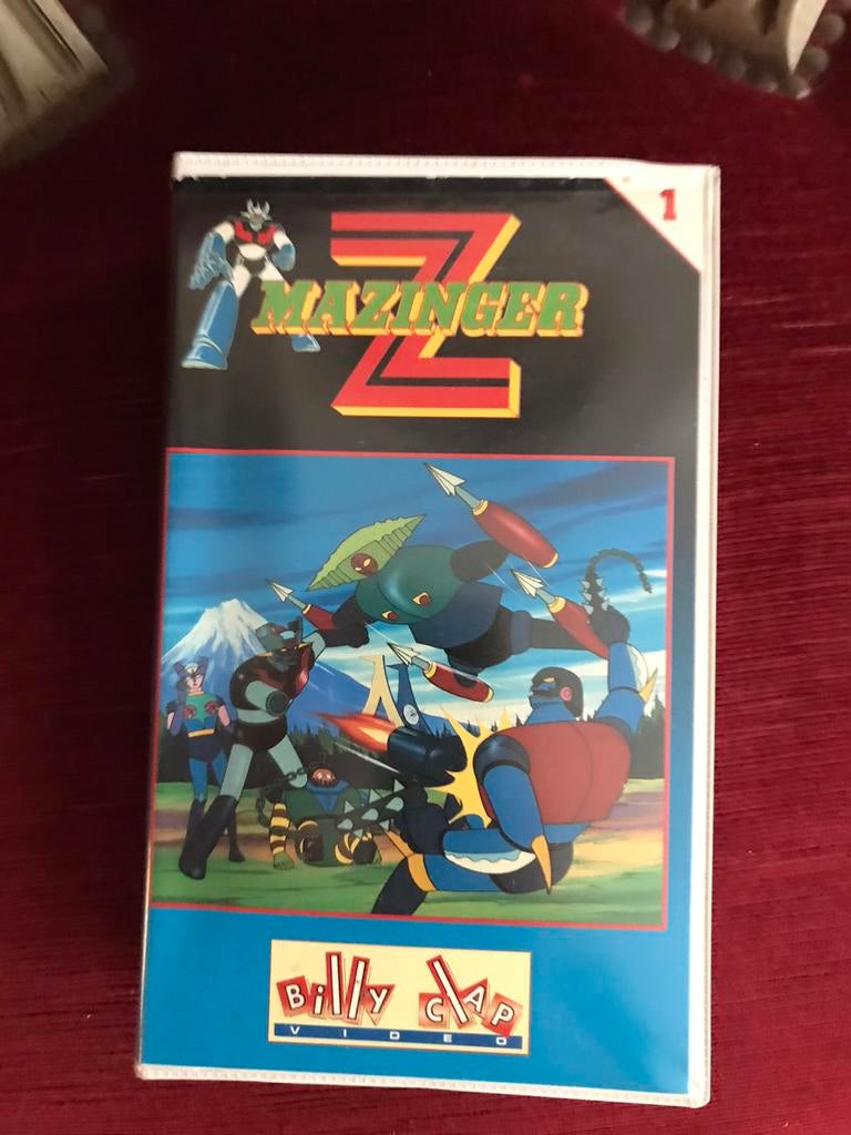 VHS k7 mazinger Z la genèse, Enlèvement ou Envoi, Utilisé