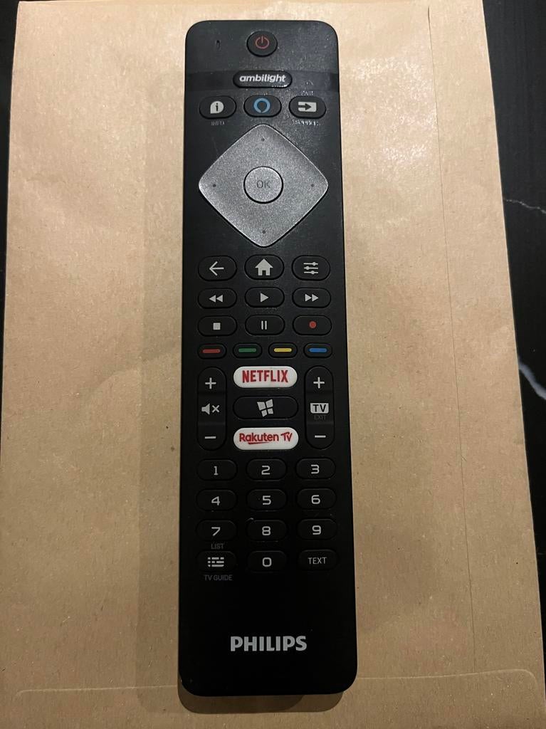 Philips remote tv, Audio, Tv en Foto, Ophalen of Verzenden, Zo goed als nieuw, OLED, Philips
