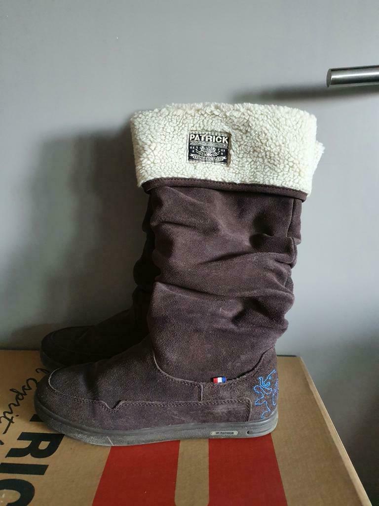 Zeer warme winterlaarzen maat 39, Ophalen, Hoge laarzen, Bruin, Patrick