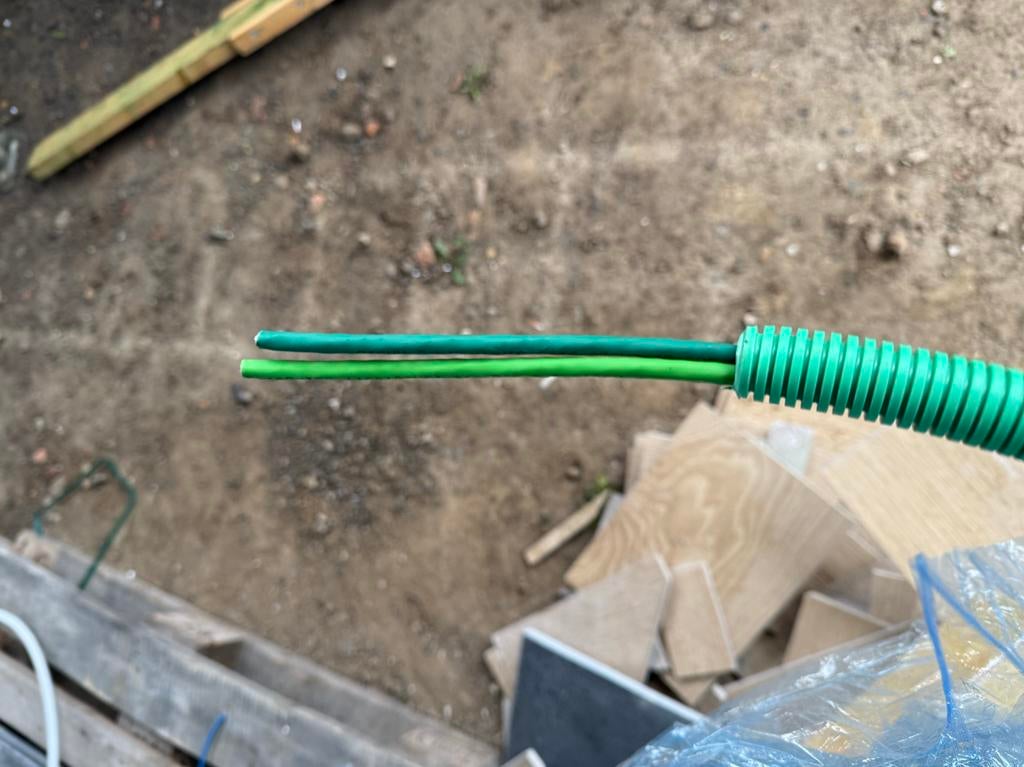 Preflex met 2x UTP Cat6, halve rol +-50m, Ophalen, Nieuw, Overige typen