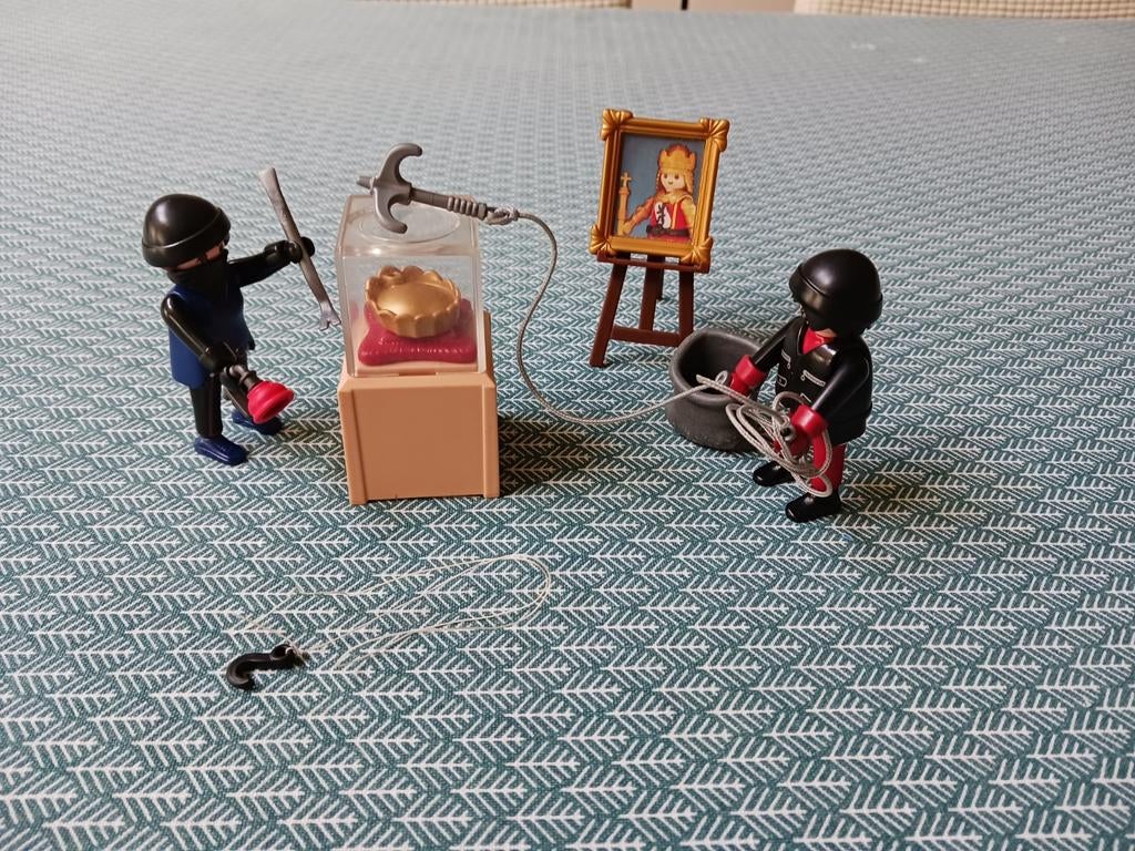 Playmobil set 4265 'juwelenroof'., Kinderen en Baby's, Speelgoed | Playmobil, Ophalen of Verzenden, Gebruikt