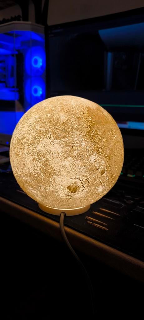 Veilleuse lune, Enlèvement