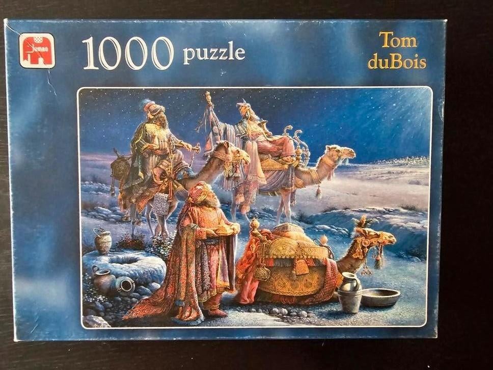 Puzzle de 1000 pièces de Jumbo, 3 sages, Tom Dubois, complet, Enlèvement ou Envoi