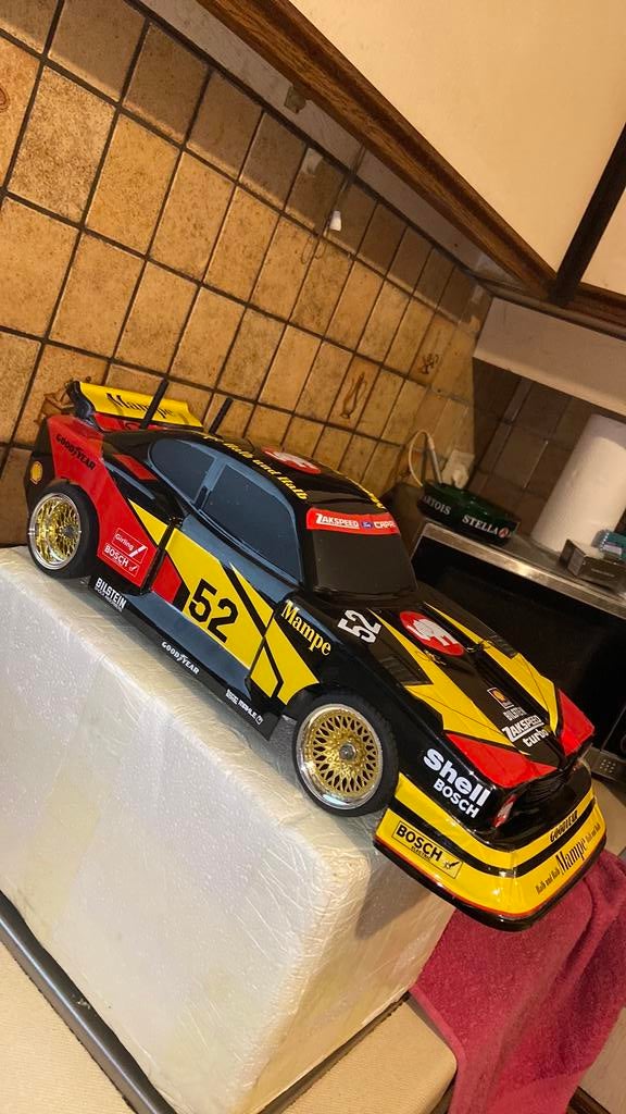 Rc Tamiya Ford Capri MAMPE TT-01, Échelle 1:10, Enlèvement ou Envoi, Voiture on road, Utilisé