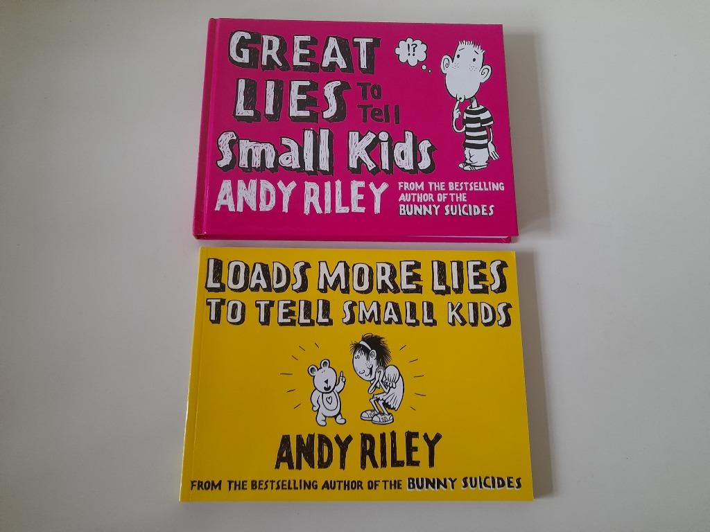 BD - Mensonges pour les petits enfants, Andy Riley, Enlèvement ou Envoi, Neuf, Riley